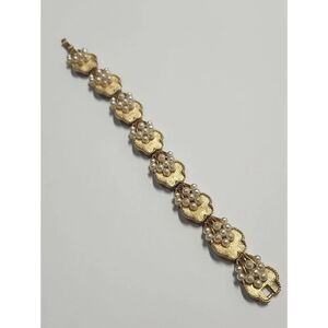 Trifari Faux Pearl Vintage Bracelet